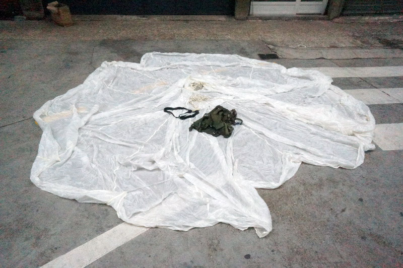 paracaidas auxiliar (60eu) 1u